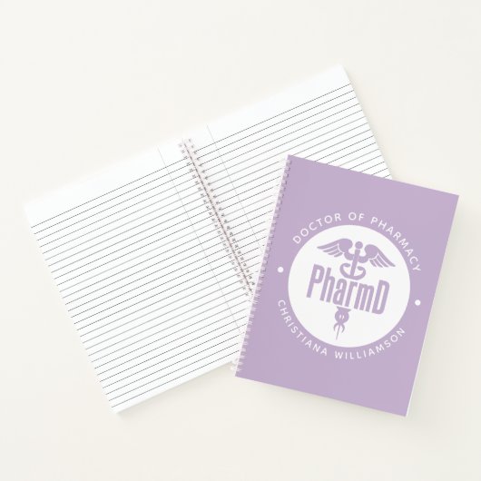 PharmD Arzt des Pharmazeutischen Abschlusses Apoth Notizblock (Innenseite)