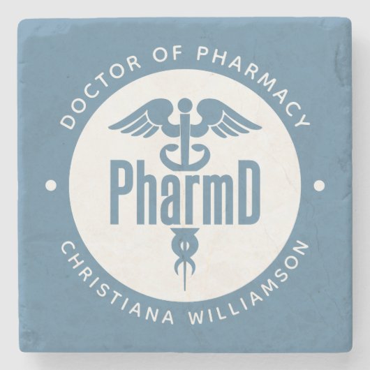 PharmD Arzt des Pharmazeutischen Abschlusses Apoth Steinuntersetzer (Vorderseite)