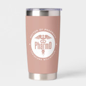 PharmD Arzt des Pharmazeutischen Abschlusses Apoth Thermobecher (Links)