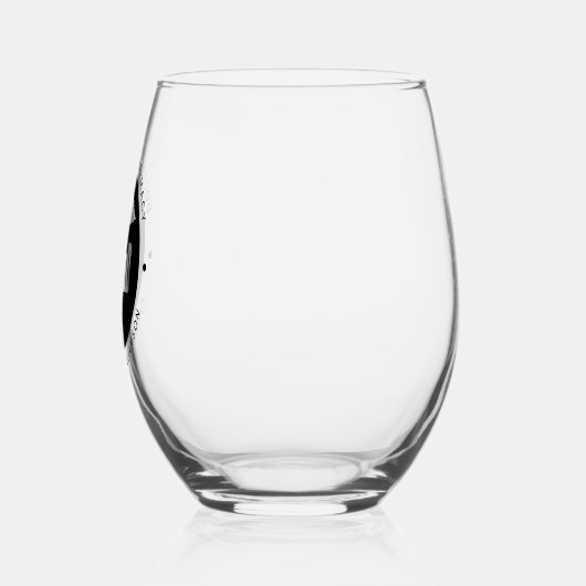 PharmD Arzt des Pharmazeutischen Abschlusses Apoth Weinglas Ohne Stiel (Links)