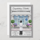 PharmD Ärztlicher Abschluss Einladung (Vorne/Hinten)