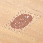 PharmD Doktor der Pharmazie Abschluss Karo Muster Acryleinladungen (Ablage )