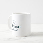 PharmD Gesundheitsfachmann Kaffeetasse (Vorderseite Links)