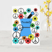 PharmD iPhone und Elektronik-Hüllen Karte (Gelbe Blume)