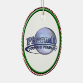 PharmD LOGO - DOCTOR OF PHARMACY Keramikornament (Rechts)