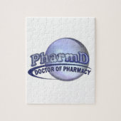 PharmD LOGO - DOKTOR OF PHARMACY Puzzle (Vertikal)