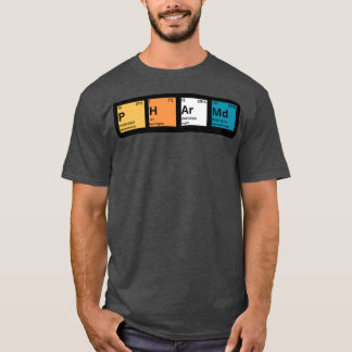 PharmD Periodische Tabelle T-Shirt