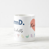 PharmD Personalized Mug | Minimal Modern Pharmacis Kaffeetasse (Mittel)