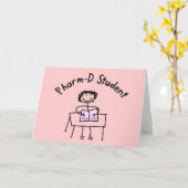 PharmD Pharmacy Student Geschenke Karte (Gelbe Blume)
