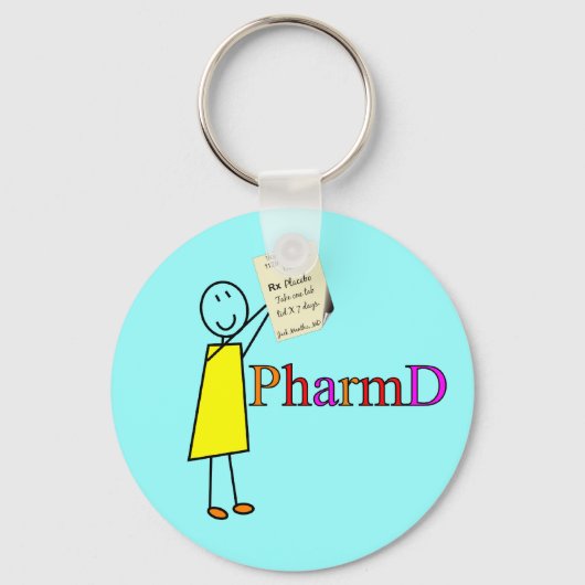 PharmD Pharmacy Student Geschenke Schlüsselanhänger (Vorderseite)