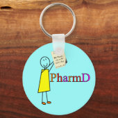 PharmD Pharmacy Student Geschenke Schlüsselanhänger (Vorderseite)
