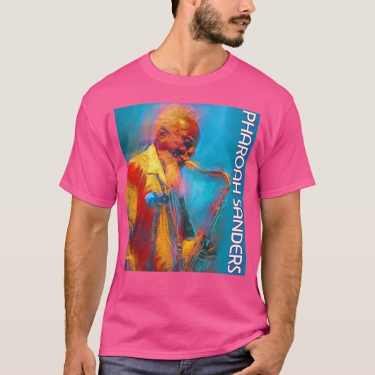 Pharoah Sanders Musician T-Shirt (Vorderseite)