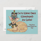 Pharoah Thutmau Postkarte (Vorne/Hinten)