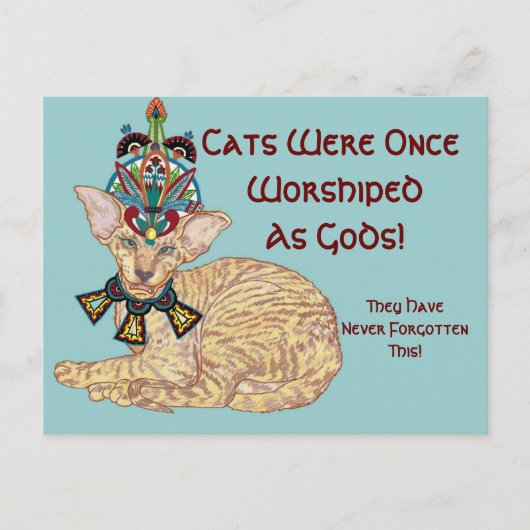 Pharoah Thutmau Postkarte (Vorderseite)