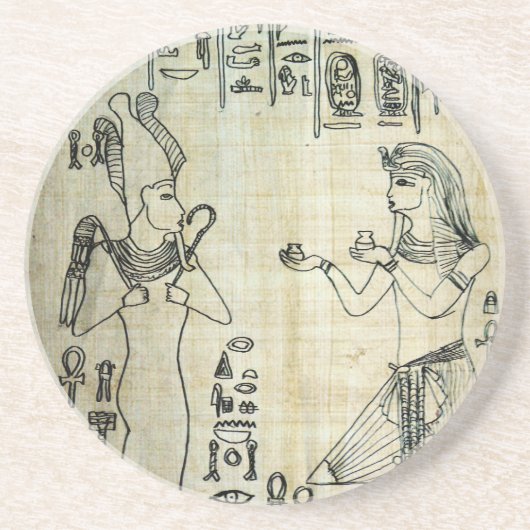 Pharoahs Getränkeuntersetzer (Vorne)