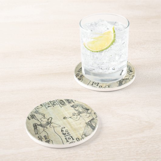 Pharoahs Getränkeuntersetzer (Seite)