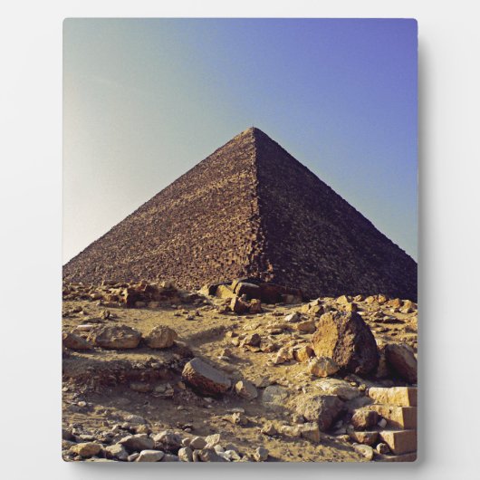 Pharoahs Pyramid Fotoplatte (Vorderseite)