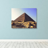 Pharoahs Pyramid Leinwanddruck (Insitu (Holzboden))