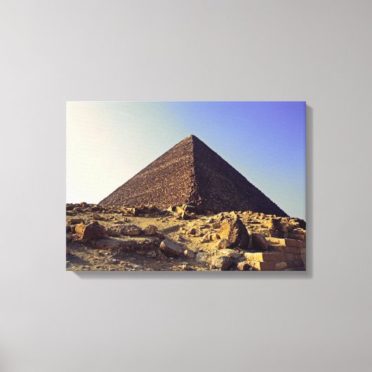 Pharoahs Pyramid Leinwanddruck (Vorderseite)