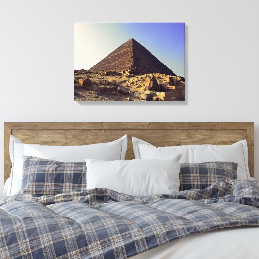 Pharoahs Pyramid Leinwanddruck (Insitu (Schlafzimmer))