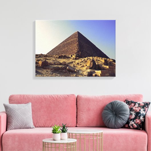 Pharoahs Pyramid Leinwanddruck (Insitu (Wohnzimmer))