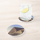 Pharoahs Pyramid Sandstein Untersetzer (Seite)