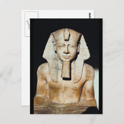 Pharoh Seti Postkarte (Vorne/Hinten)