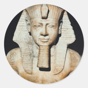 Pharoh Seti Runder Aufkleber