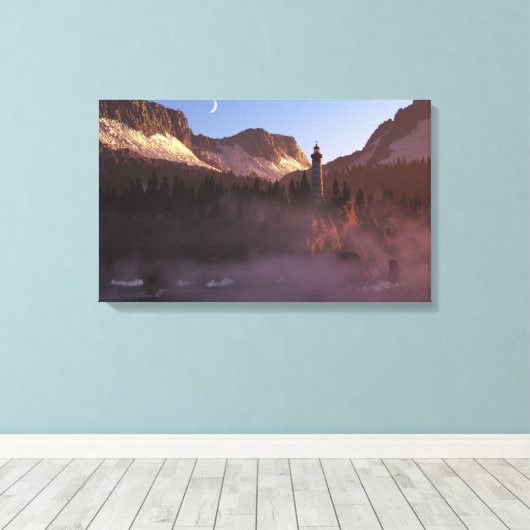 Pharos Leinwanddruck (Insitu (Holzboden))