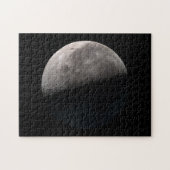 Phase Mond im dritten Quartal Puzzle (Horizontal)