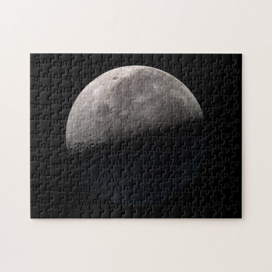 Phase Mond im dritten Quartal Puzzle (Horizontal)