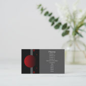 Phase - Rot Visitenkarte (Stehend Vorderseite)