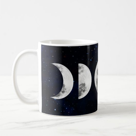 Phasen der Mondgalaxie Kaffeetasse (Links)