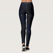 Phasen der Mondgalaxie Leggings (Rückseite)