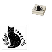 Phasen der Star Cat and Moon Gummistempel (Stempel)