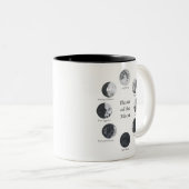 Phasen der Tasse des Mondes für Bildung (VorderseiteRechts)