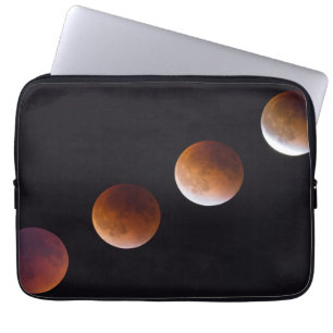 Phasen der totalen Mondfinsternis Seattle Laptopschutzhülle