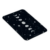 Phasen des flexiblen Foto Magnet des Mondes (Rechte Seite)