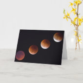 Phasen des gesamten Lunar-Eclipses | Seattle Karte (Gelbe Blume)