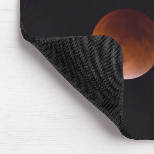 Phasen des gesamten Lunar-Eclipses | Seattle Mousepad (Ecke)
