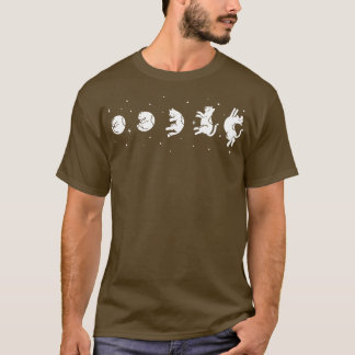 Phasen des Katzenmonds T-Shirt