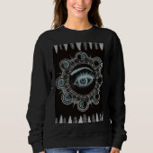 Phasen des Mond-Auges Sweatshirt (Vorderseite)