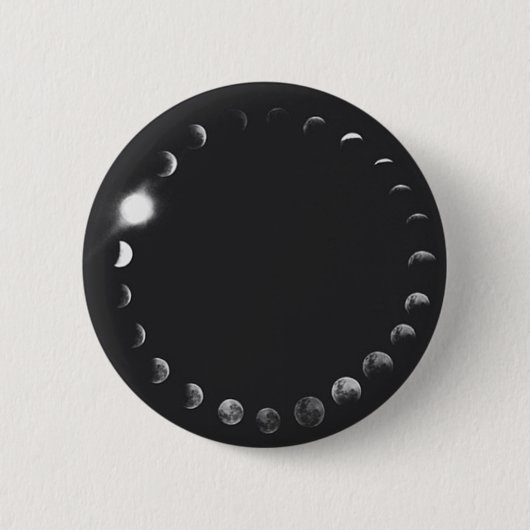 Phasen des Mond-Buttons Button (Vorderseite)