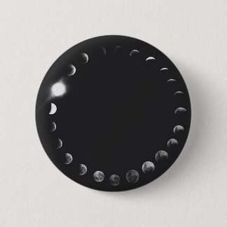 Phasen des Mond-Knopfes Button