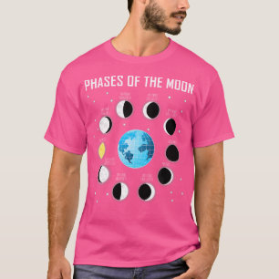 Phasen des Mond-Shirt-Mond-Phase-Shirt T-Shirt