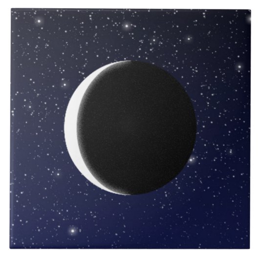 Phasen des Mondes Fliese (Vorderseite)