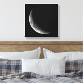 PHASEN DES MONDES, KRESZENTER MOND. FOTO 5 VON 5 LEINWANDDRUCK (Insitu (Schlafzimmer))