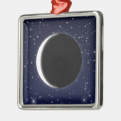 Phasen des Mondes Ornament Aus Metall (Links)