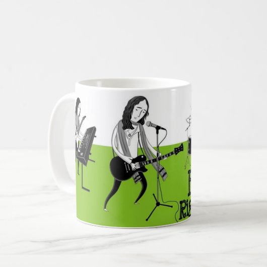 Phasen-Recht auf Stelle Kaffeetasse (Vorderseite Links)