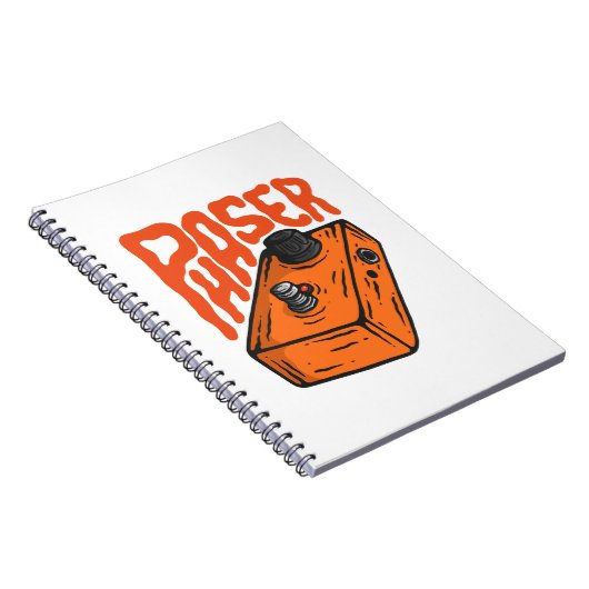 Phaser Pedal Notizblock (Rechte Seite)